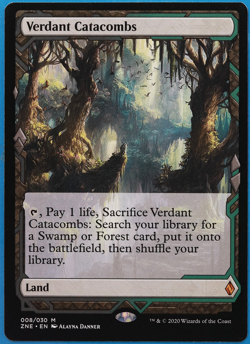Verdant Catacombs Zendikar Rising Expeditions NM CARD (504352) ABUGames - Image 1