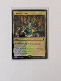 MtG Doctor Who Command Tower Surge Foil C 0855 Magic Gathering - Image 1