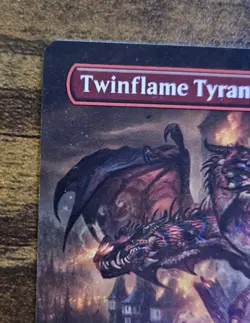 Twinflame Tyrant (Borderless) Foundations Regular - NM - Mythic Rare! - Image 2
