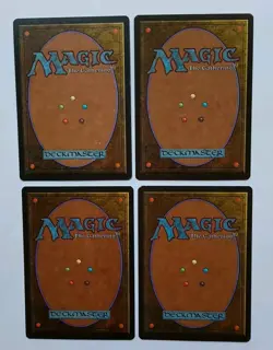 Magic the Gathering MTG Alliances NATURE'S WRATH X 4 (3 LP/EX & 1 MP) R 1996! - Image 3