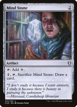 Mind Stone Commander Legends: Battle for Baldur's Gate 325/361 Regular MTG - Image 1