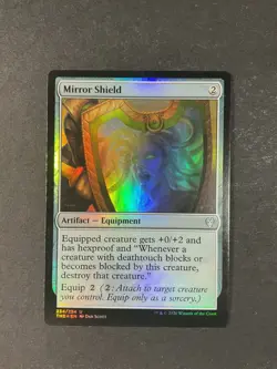 Mirror Shield - Foil - Theros Beyond Death - Magic the Gathering - MTG - Image 1