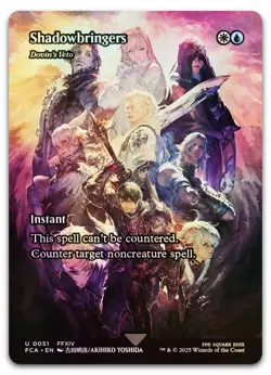 Shadowbringers - Dovin's Veto (Showcase) #51 (Foil) NM Final Fantasy Magic MTG - Image 1