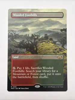 Wooded Foothills (Borderless) Modern Horizons 3 Regular - Image 1