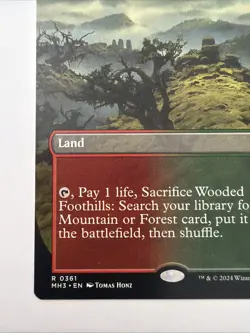 Wooded Foothills (Borderless) Modern Horizons 3 Regular - Image 5