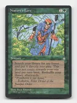 Nature's Lore Ice Age #143 Magic the Gathering Uncommon - Image 1