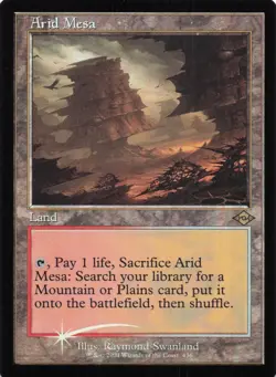 Arid Mesa - Retro Frame (Foil) #436 - Modern Horizons 2 - Mtg - Image 1