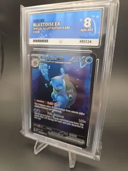Blastoise ex 200/165 Pokemon 151 SIR Special Illustration Rare ACE 8 Grading - Image 2