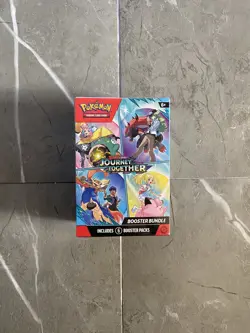 Pokemon Scarlet & Violet Journey Together Booster Bundle (6 packs) Sealed - Image 1