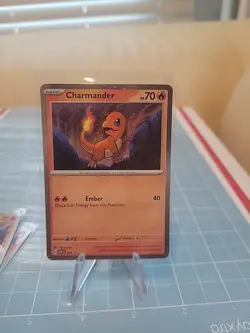 Charmander Cosmos Holo Black Star Promo - SVP047 - Scarlet & Violet 151 Pokemon! - Image 1