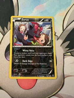 Pokemon - Zorua - 90/162 - Common - Reverse Holo - XY - BREAKthrough - NM - Image 1