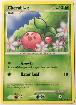 POKEMON CHERUBI LV.10 96/147 SUPREME VICTORS COMMON NEAR MINT - Image 1