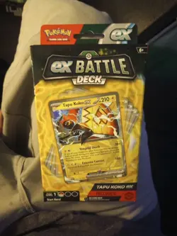-Set of 2- Tapu Koko/Iron Leaves ex Battle Decks Pokemon TCG - Image 4