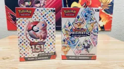 Pokemon 151 and Prismatic Evolutions Booster Bundles (SEALED) - Image 1