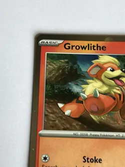 Growlithe 24 Pokemon Scarlet & Violet Promos 2023 Mint - 9.0 + Black Star Holo - Image 5
