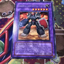 YUGIOH ELEMENTAL HERO RAMPART BLASTER DP1-EN012 RARE (LP) - Image 1