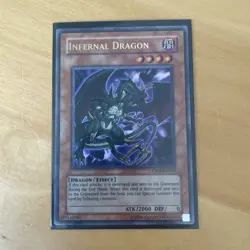 Infernal Dragon DP04-EN010 Ultra Rare Unlimited Near Mint Yugioh - Image 1