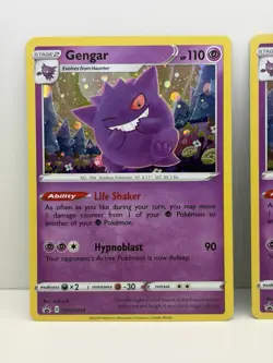 Gengar - SWSH052 - Pokemon Sword & Shield Promo Ultra Rare Holo Card NM - Image 2