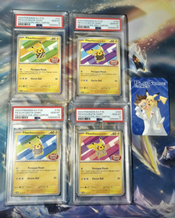 Pokemon Card PSA 10 Pikachu Batik SEQUENTIAL SET Promos Indonesian 101/SV-P 2024 - Image 1