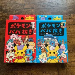 Pokemon Japanese Center Old Maid Card Deck&Babanuki Super High Tension 2Box Set - Image 1