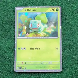 Pokemon 151 Poster Collection Promo Card Set Bulbasaur, Charmander & Squirtle - Image 3