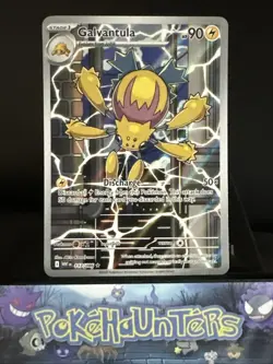 Pokemon Card Galvantula 117/086 White Flare Illustration Rare NM - Image 1