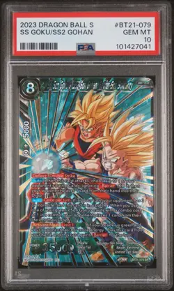 Dragon Ball Super Card Game SS Son Goku & SS2 Son Gohan, Father-Son Solidarity - Image 1