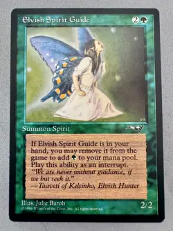 Elvish Spirit Guide Alliances Regular MTG-Unplayed Near Mint-Vintage Magic - Image 1