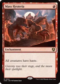 Mass Hysteria - Near Mint MTG Innistrad Remastered - Image 1