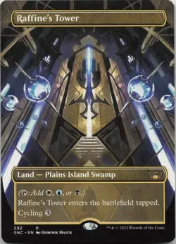 Raffine's Tower (Borderless) R Streets of New Capenna 292 LP-NM MTG - Image 1
