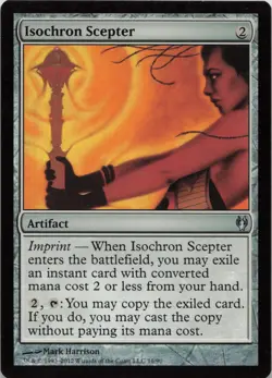 Isochron Scepter U Duel Decks: Izzet vs. Golgari 16 LP-NM MTG - Image 1