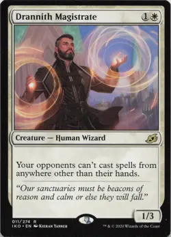Drannith Magistrate R Promo Pack: Ikoria 11 LP-NM MTG - Image 1