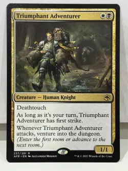 MTG: Adventures In The Forgotten Realms: D&D Magic The Gathering Rare Cards: NM - Image 2