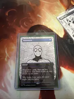 MTG Spider-Man BRAINSTORM 7016 SECRET LAIR DROP NONFOIL RARE Hit Magiccon 2025 - Image 1