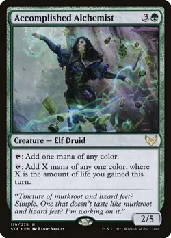 MTG - Accomplished Alchemist - Strixhaven: School of Mages - X1 - (NM) - - Image 1