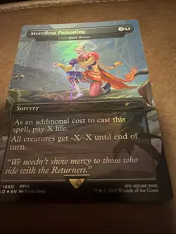 MTG Final Fantasy Secret Lair Game Over Foil English - Image 2