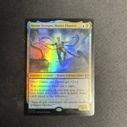 1x - Doctor Octopus, Master Planner - FOIL #128 - Marvel's Spider-Man - NM MTG - Image 1