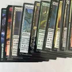 Lot of 131 MTG Magic Modern Horizon 3 III Cards with Regular Mythic Foil Etched - Image 3