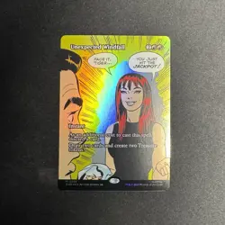 Magic MTG - Unexpected Windfall (Borderless) Foil - Marvel Universe - Image 1