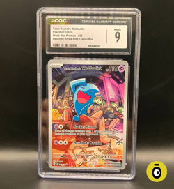 POKEMON - TEAM ROCKET'S WOBBUFFET PROMO SVP203 - Destined Rivals - ENG - CGC 9 - Image 1
