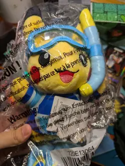 US seller Pokemon Sealed Diving Pikachu Plush -Honolulu Worlds Championship 2024 - Image 1