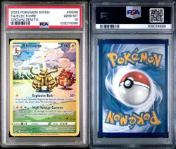 PSA 10 Pokemon TCG Crown Zenith Magmotar GG03/GG70 Electrive GG08/GG70 English - Image 2