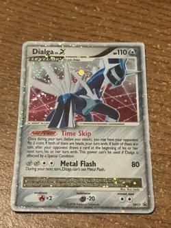 Pokemon TCG 2008 Diamond and Pearl Dialga LV.X DP17 Holo Promo MP - Image 1