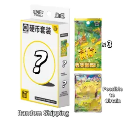 Random Shipping Pokemon Chinese Collect 151 Coin Gather Booster Collection Set - Image 1