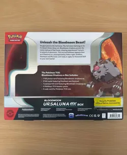 Pokemon TCG Bloodmoon Ursaluna EX Box New & Factory Sealed 🇬🇧 Seller - Image 1
