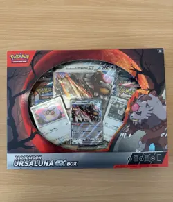 Pokemon TCG Bloodmoon Ursaluna EX Box New & Factory Sealed 🇬🇧 Seller - Image 2
