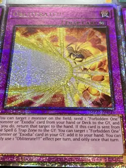 3x Wedju Temple + 3x Obliterate!!! | NM | 1st Ed | Starlight Rares | YuGiOh! - Image 4