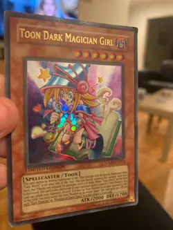 *** TOON DARK MAGICIAN GIRL *** 1ST EDITION ULTRA RARE DUPO-EN041 YUGIOH! - Image 1