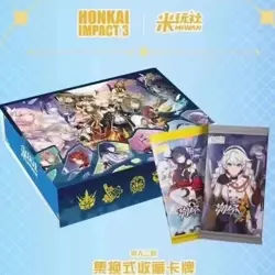Holo Rail Box Booster Pack IMPACT 3 Card Sealed Honkai CCG 30 Star Premium - Image 1