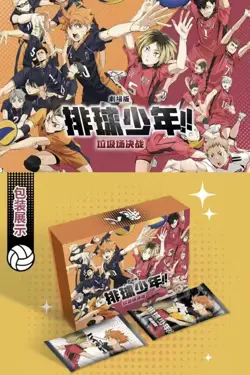 Haikyu Volleyball Youth Trading Card Booster Box Doujin Anime TCG CCG NEW 2024！ - Image 3